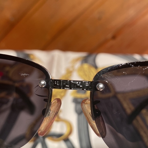 Fendi Zucca Buckle Unisex Sunglasses - Picture 8 of 9